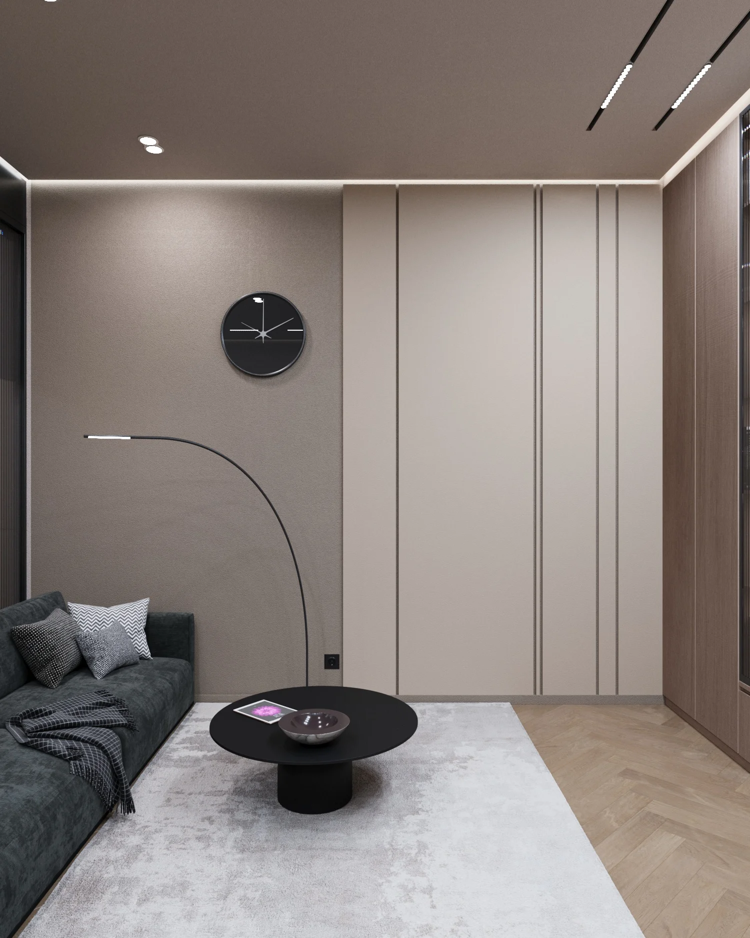 Квартира под сдачу - хай-тек - гостиная 3